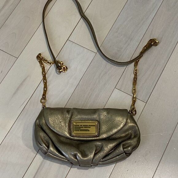 Marc by Marc Jacobs Women's Classic Q Karlie Crossbody Bag Silver - Picture 1 of 6